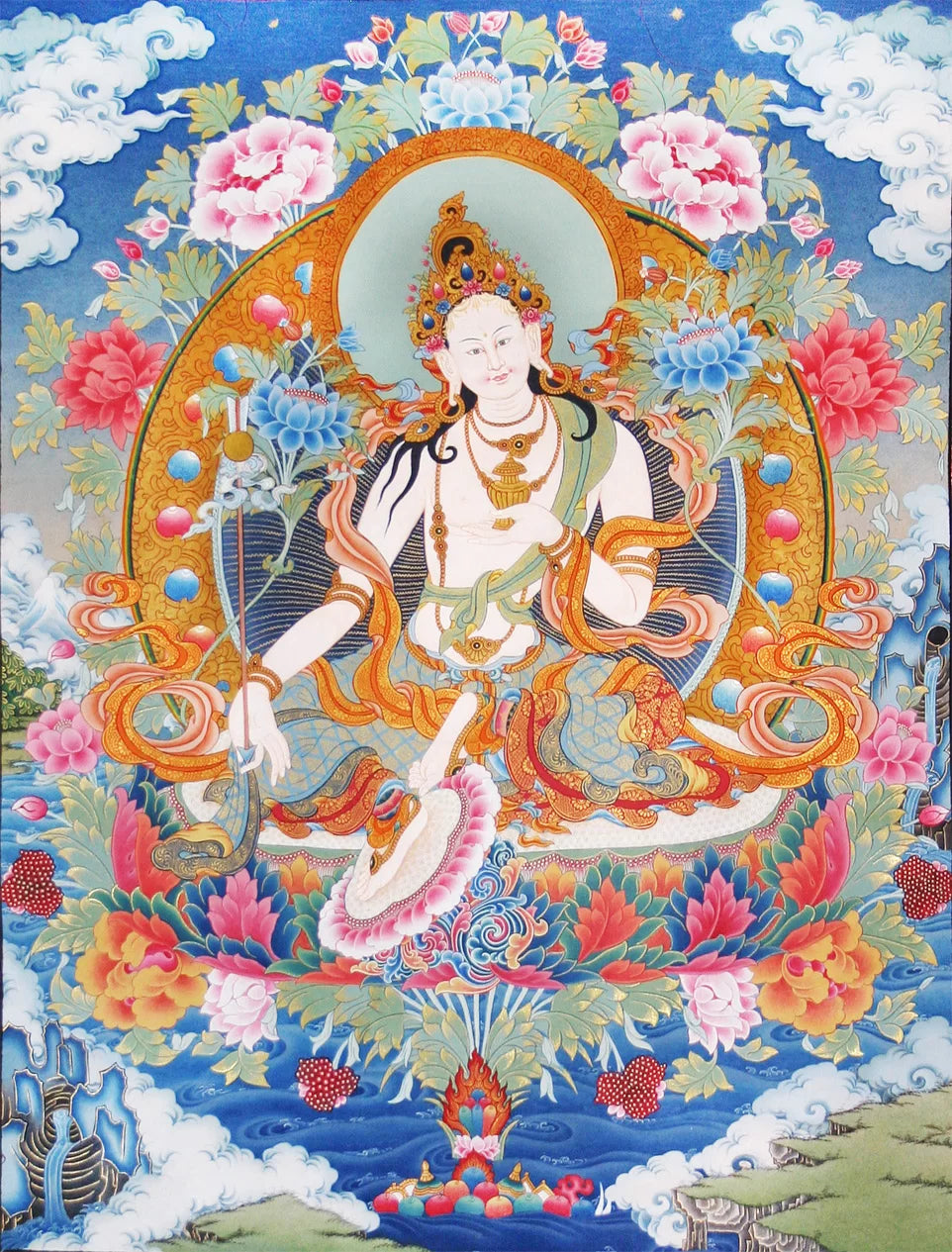 A História da Princesa Mandarava: Uma Viagem pela Cultura Tibetana